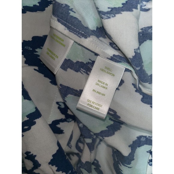 Lilly Pulitzer 3/4 Sleeve Pullover Top Size S - Picture 9 of 9